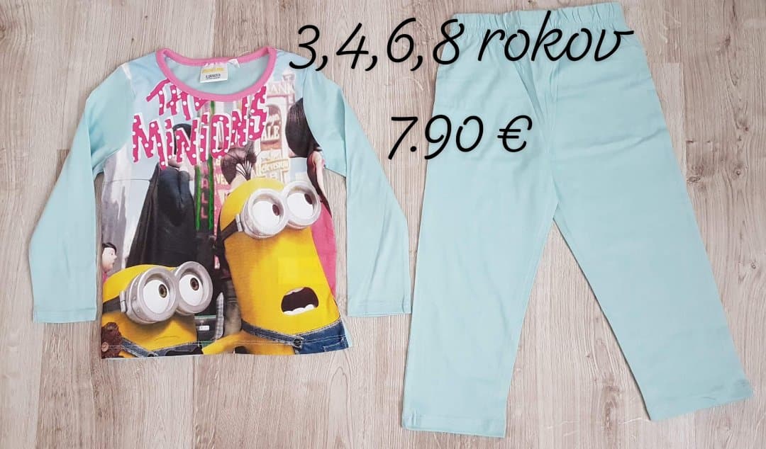 Pyžamo MINION dievčenské