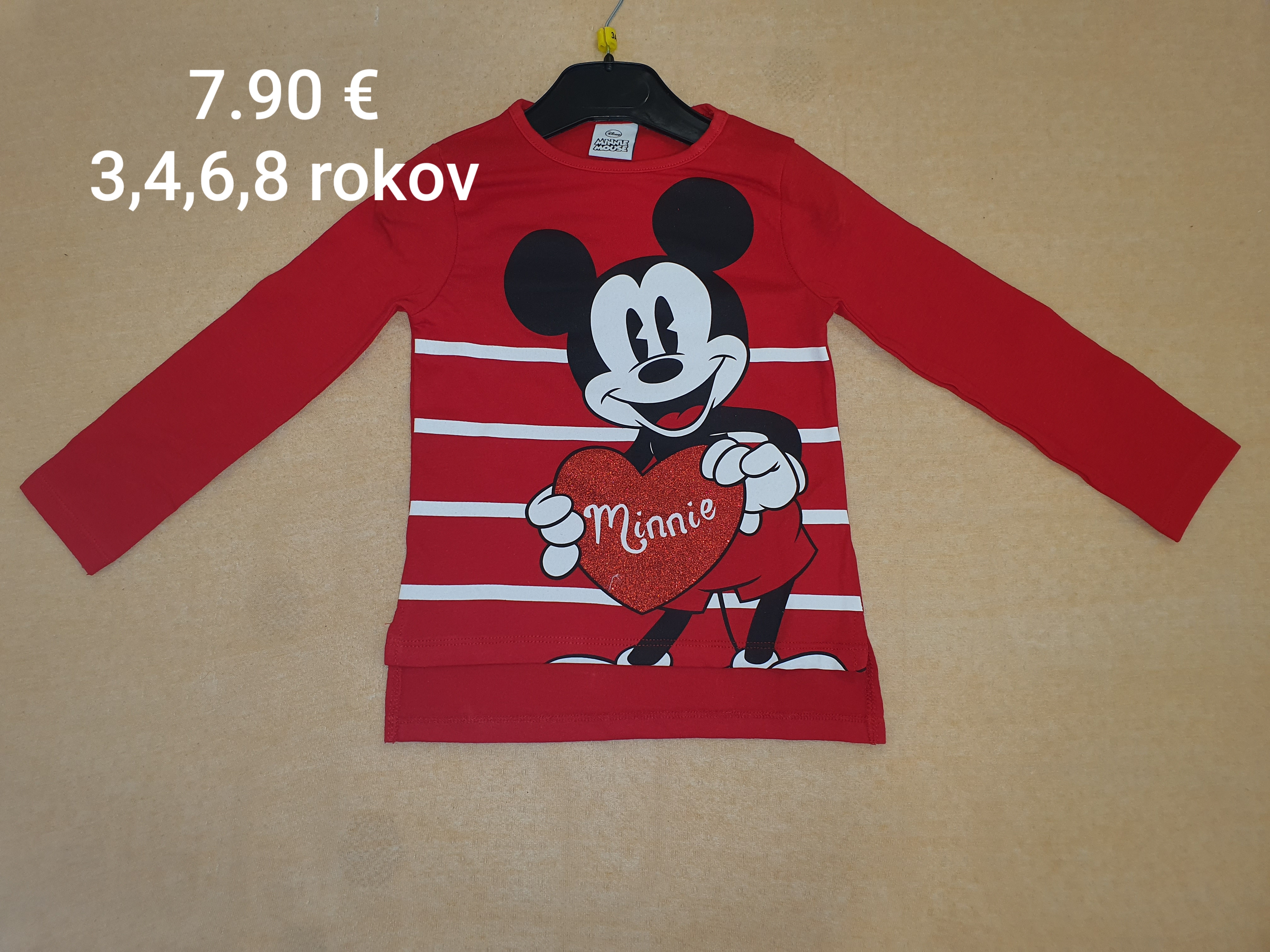 Tričko MINNIE dlhé