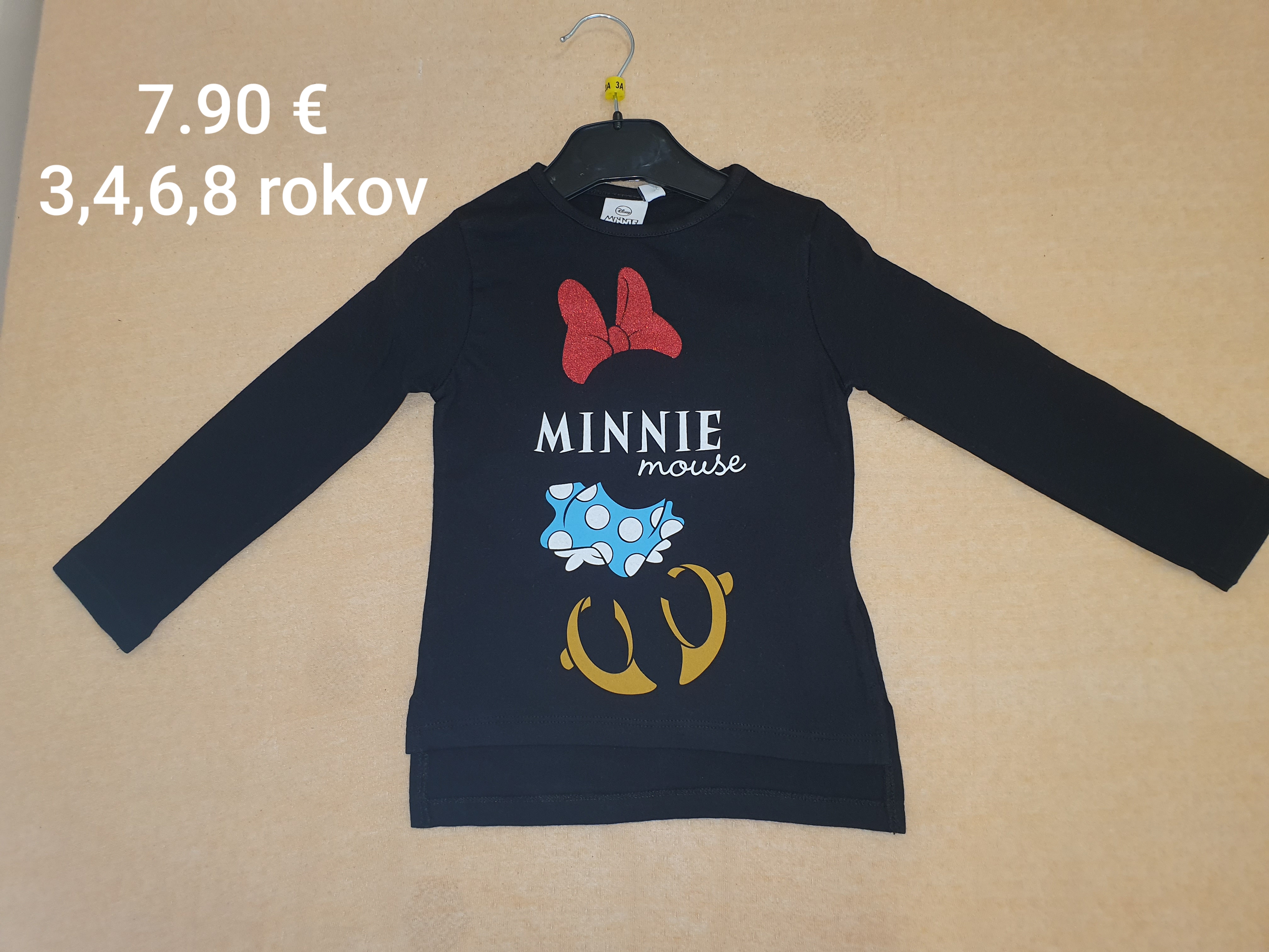 Tričko MINNIE dlhé