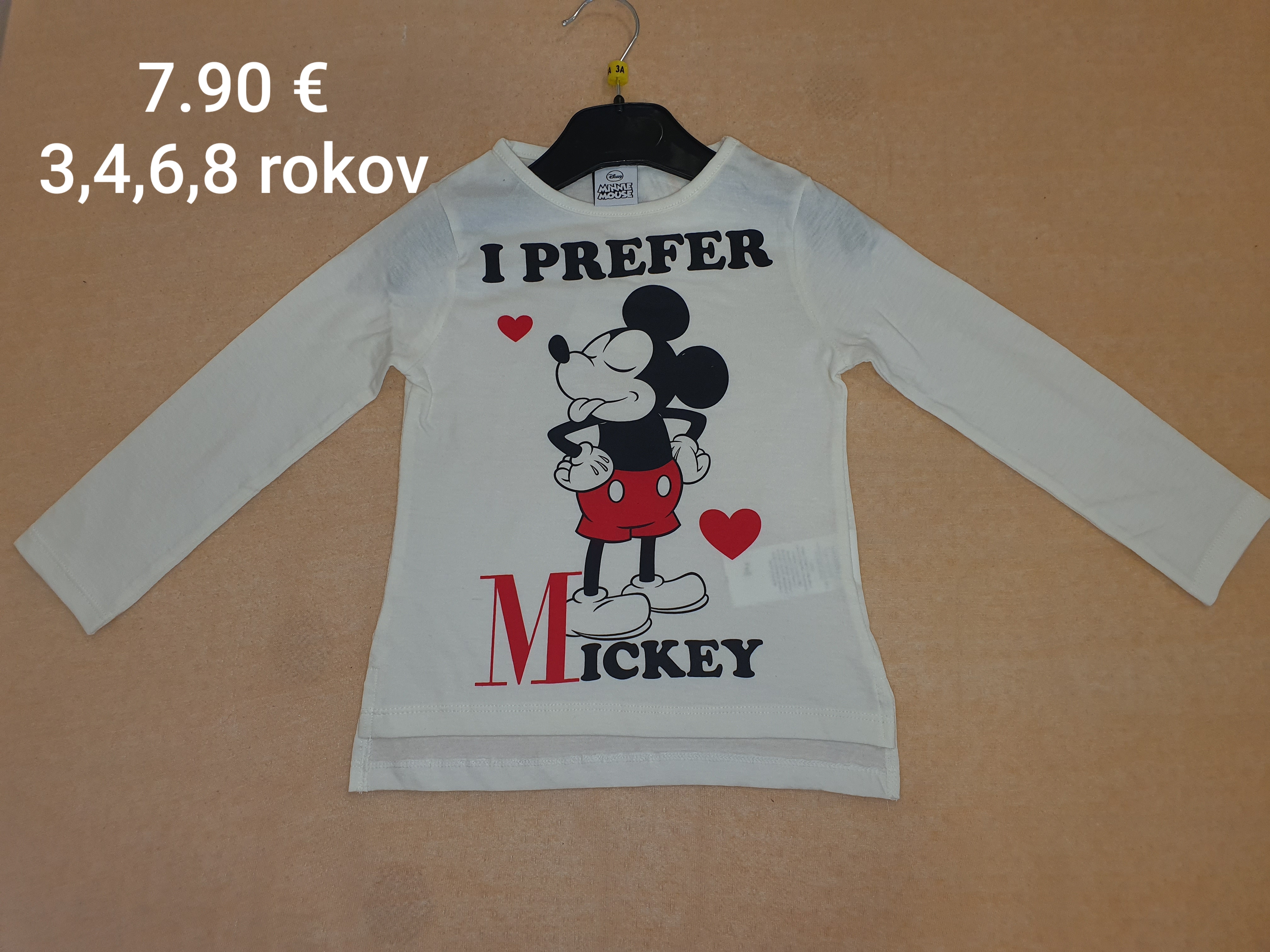 Tričko MINNIE dlhé