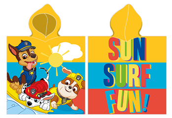Pončo 50x115cm PAW PATROL