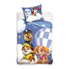 Posteľná bielizeň PAW PATROL 140x200