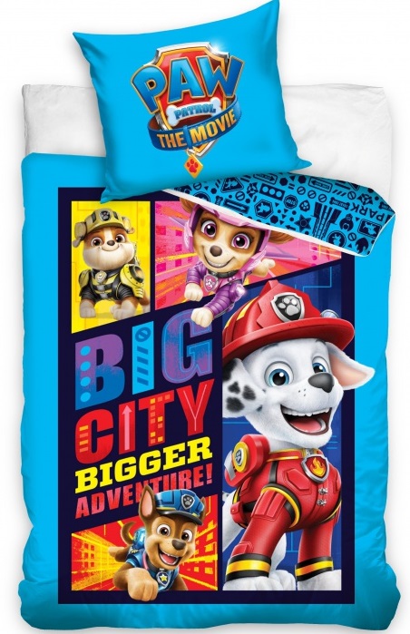 Posteľná bielizeň PAW PATROL 140x200