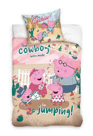 Posteľná bielizeň PEPPA PIG 140x200